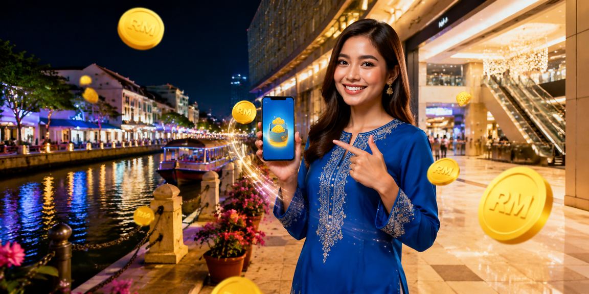 Pemain membuat deposit pertaruhan sukan dengan pakaian baju kurung di Melaka