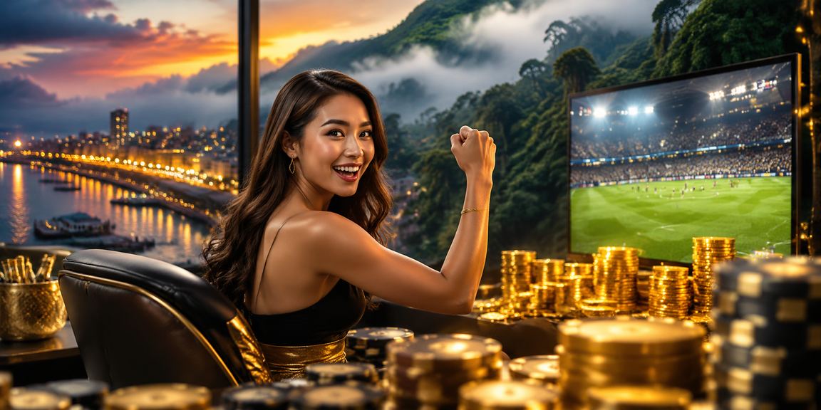 A Malaysian user placing sports bets wisely and responsibly online